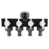 4-Way Splitter with Valves WL Garden Hose Connection Set Free Shipping 15