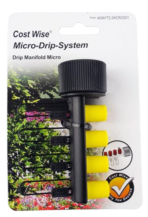 4-way manifold for micro irrigation tube – complete drip micro irrigation kit uk micro irrigation free shipping 5