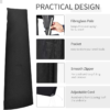 Parasol Umbrella Cover for Cantilever Garden, Fits 6.6ft Parasols Garden Free Shipping 29
