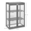 Cold Frame Greenhouse Wooden 3-Tier Grow House Shelves Storage Description: This wooden 3-tier cold frame greenhouse extends your growing season by providing a sheltered space for seedlings and hardening-off. Its compact footprint is ideal for patios, balconies, or small gardens. – Space-saving three-tier design maximizes tray capacity without increasing footprint – Simple wooden construction with practical, easy assembly – Ideal for seed starting, seedling hardening-off, and organizing gardening essentials – Lightweight enough to move as needed, yet sturdy for daily garden use Key features – Three-tier shelving to fit standard seed trays and small pots – Wooden frame designed for garden use with a simple, functional setup – Compact footprint suitable for balconies, patios, or shed corners Care tips – Keep in a sheltered location and wipe clean for longevity. Avoid prolonged exposure to harsh weather to preserve the wood. Garden Free Shipping 29