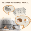 Pet Playpen DIY 36-Panel Cage for Rabbit, Guinea Pig, Chinchilla Small Animals Free Shipping 29