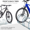 Three-Bike Parking Rack with Detachable Stand – Wall or Floor Mount, Silver Hand Tools & Accessories Free Shipping 31