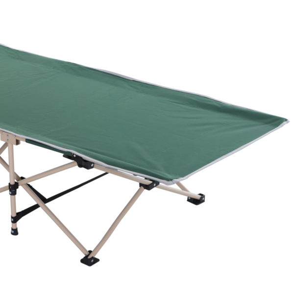 Outsunny Green Portable Camping Cot Bed – 190×68 cm, 150 kg Lifestyle & Decor Free Shipping 17
