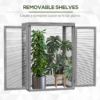 Cold Frame Greenhouse Wooden 3-Tier Grow House Shelves Storage Description: This wooden 3-tier cold frame greenhouse extends your growing season by providing a sheltered space for seedlings and hardening-off. Its compact footprint is ideal for patios, balconies, or small gardens. – Space-saving three-tier design maximizes tray capacity without increasing footprint – Simple wooden construction with practical, easy assembly – Ideal for seed starting, seedling hardening-off, and organizing gardening essentials – Lightweight enough to move as needed, yet sturdy for daily garden use Key features – Three-tier shelving to fit standard seed trays and small pots – Wooden frame designed for garden use with a simple, functional setup – Compact footprint suitable for balconies, patios, or shed corners Care tips – Keep in a sheltered location and wipe clean for longevity. Avoid prolonged exposure to harsh weather to preserve the wood. Garden Free Shipping 33