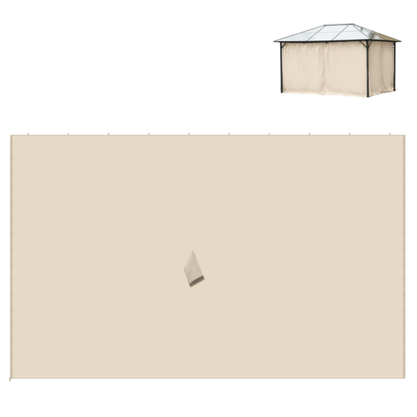 Gazebo Sidewalls 4-Pack for 3x4m Outsunny – Privacy Panels Lifestyle & Decor Free Shipping 17