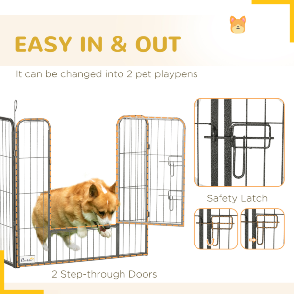 Puppy Play Pen 16 Panels Heavy-Duty 80cm H for Small & Med Dogs Dogs Free Shipping 19