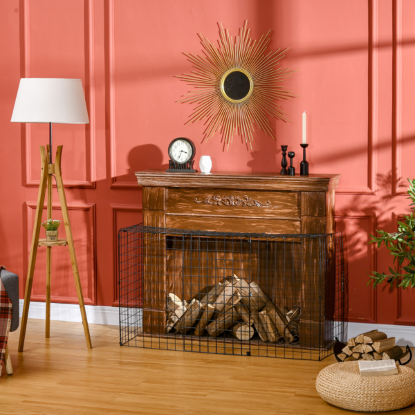 Extendable Fireguard Screen Black for Child and Pet Safety The Extendable Fireguard Screen provides a reliable barrier to help protect children and pets from fireplaces and hot surfaces. Easy to set up and store, its simple design blends with any home decor. – Keeps children and pets at a safe distance from fires – Extendable width fits a variety of fireplace openings; adjustable without tools – Easy to assemble and reposition; no tools required – Sturdy construction for everyday use; durable frame with smooth operation – Neutral, modern design that matches most interiors; folds flat for compact storage Care: Wipe clean with a damp cloth. Home & Garden Free Shipping 19