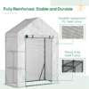 Greenhouse Portable Outdoor Plant Grow House with Shelves Greenhouses & Cold Frames Free Shipping 35