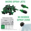 Antelco Winged Micro Spray Jet Assembled 90° Spray Micro Irrigation Free Shipping 21