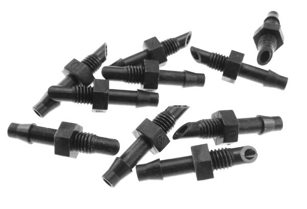 Antelco Adaptor Micro Fitting 4.5mm Barb x 10-32 Thread Micro Irrigation Free Shipping 19