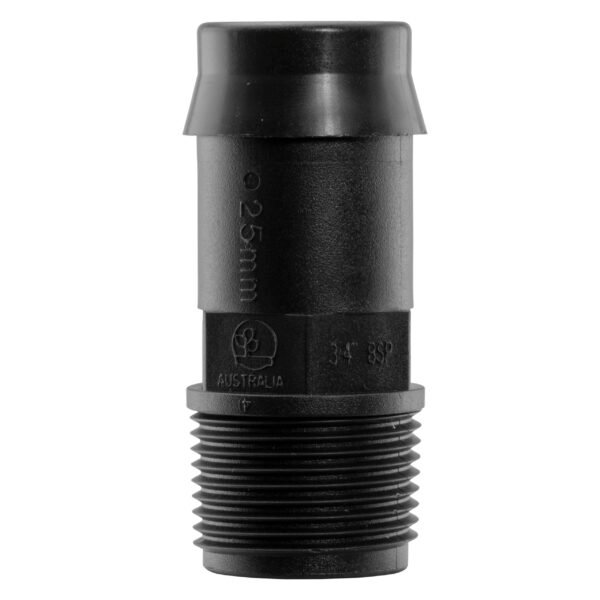 Ibc 2” s60x6 cap with straight 25mm barb – heavy duty pipe & hose fitting uk ibc tanks fittings free shipping 19