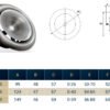 White Metal Extract Ceiling Valve 125mm – Anemostat SV Anemostats Free Shipping 95