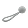 Grey S-Grade Tarpaulin with 20 x 4" Bungee Balls (White)