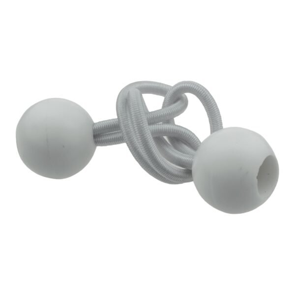 White 4″ bungee ball tarpaulin ties – heavy duty elastic tarp fasteners new arrivals free shipping 11