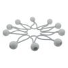 White 4″ bungee ball tarpaulin ties – heavy duty elastic tarp fasteners new arrivals free shipping 47