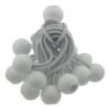 White 4″ bungee ball tarpaulin ties – heavy duty elastic tarp fasteners new arrivals free shipping 35