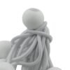 White 4″ bungee ball tarpaulin ties – heavy duty elastic tarp fasteners new arrivals free shipping 37
