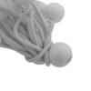 White 4″ bungee ball tarpaulin ties – heavy duty elastic tarp fasteners new arrivals free shipping 41
