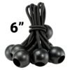 Silver extra heavy duty tarpaulin 2m x 3m with 10 x 6″ bungee balls (black) & 10 tarp clips (screw type) kit new arrivals free shipping
