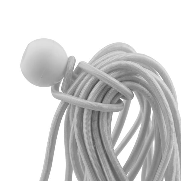 Silver 6″ bungee ball tarpaulin ties – heavy duty elastic tarp fasteners new arrivals free shipping 5