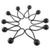 Bungee Ball Mix Black 4" 6" 10" Pack of 30