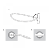 Bungee Cord with T Bar 6″ Bungee Cords & Ropes Free Shipping 15