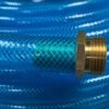 Braided Fuel Hose Blue Transparent PVC 19mm*2.1mm