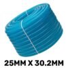 Braided Fuel Hose Blue Transparent PVC 25mm*2.6mm