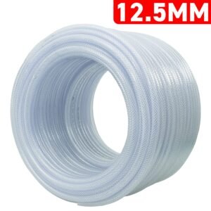 Clear Braided PVC Pipe 12.5mm*1.7mm Hose Free Shipping