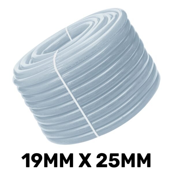 Clear Braided PVC Pipe 19mm*3mm Hose Free Shipping 9