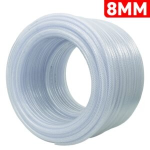 Clear Braided PVC Pipe 8mm*1.6mm Hose Free Shipping