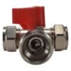 Brass compression tee valve 15mm – ¾ inch bsp male – solid brass compression fitting uk brass connectors free shipping 71