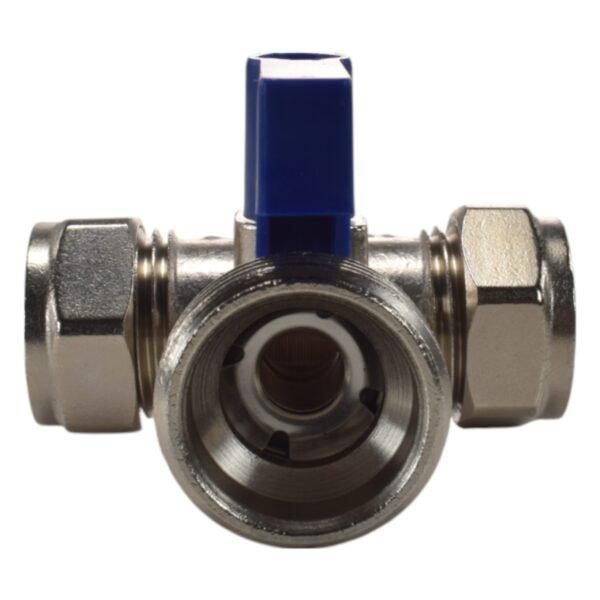 Brass compression tee valve 15mm – ¾ inch bsp male – solid brass compression fitting uk brass connectors free shipping 41