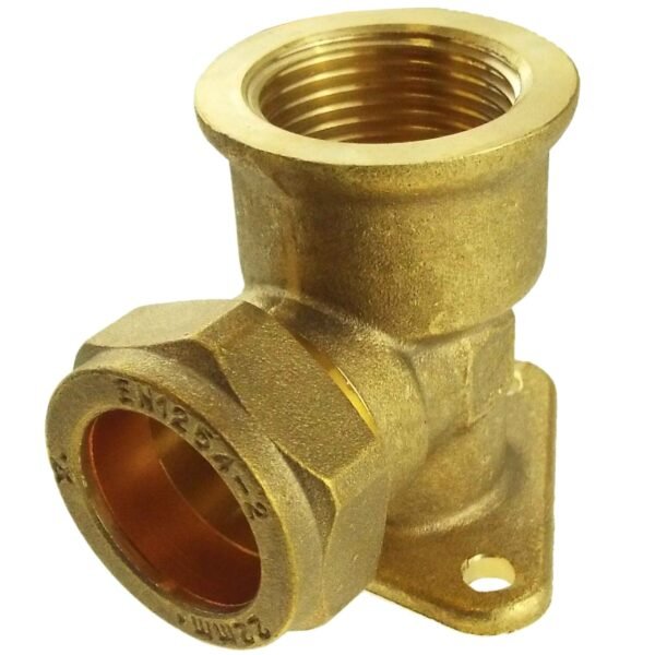 Wall mount copper pipe 22mm 3/4 inch bspf – home diy accessory uk brass wall flange kits free shipping 9