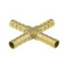 Brass cross joiner 6mm – heavy duty pipe & hose fitting uk brass connectors free shipping 2