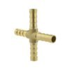 Brass cross joiner 6mm – heavy duty pipe & hose fitting uk brass connectors free shipping 3