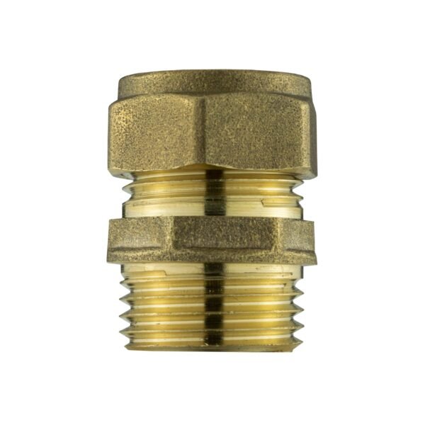 Brass compression straight 15mm – 3/4″ bspm – solid brass compression fitting uk brass connectors free shipping 5
