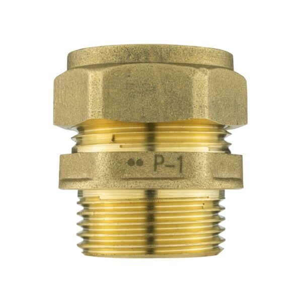 Brass Compression Straight 22mm – 3/4″ BSPM Brass Connectors Free Shipping 5