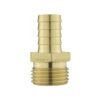 Brass straight joiner 13mm – 1/2″ bspm – heavy duty pipe & hose fitting uk brass connectors free shipping 2