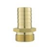 Brass straight joiner 19mm – 3/4″ bspm – heavy duty pipe & hose fitting uk brass connectors free shipping 2