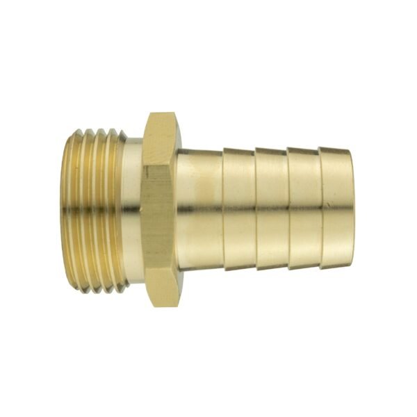 Geka Type Connector with In-Line BSPF Valve and 19mm Brass