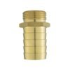 Geka Type Connector with In-Line BSPF Valve and 25mm Brass