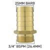 Ibc 2 inch s60x6 cap with in-line bspf valve and 25mm brass barb – home diy accessory uk ibc kits free shipping 59