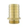 Brass straight joiner 32mm – 1″ bspm – heavy duty pipe & hose fitting uk brass connectors free shipping 2