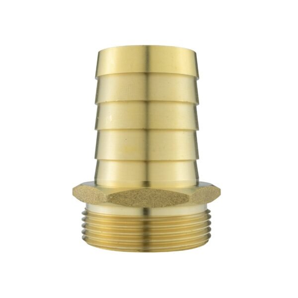 Brass straight joiner 38mm – 1. 5″ bspm – heavy duty pipe & hose fitting uk brass connectors free shipping 2