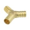 Brass tee y connector 12. 5mm brass connectors free shipping 3
