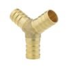 Brass tee y connector 12. 5mm brass connectors free shipping 2