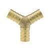 Brass tee y connector 12. 5mm brass connectors free shipping 1