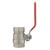 Brass nickel-plated lever valve 3/4″ bspf – water flow control valve uk full flow valves free shipping 13