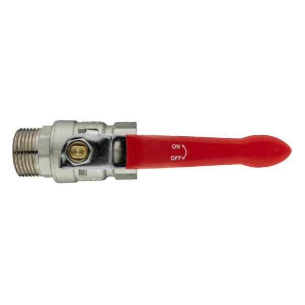Brass Nickel-Plated Lever Valve 3/4″ BSPM-F Full Flow Valves Free Shipping 7